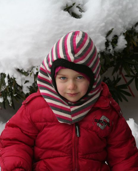 Nina laver snemand